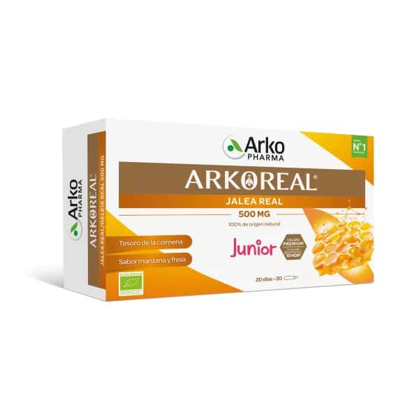 Arkopharma Arkoreal Jalea Real Junior 20 Ampollas x 15ml